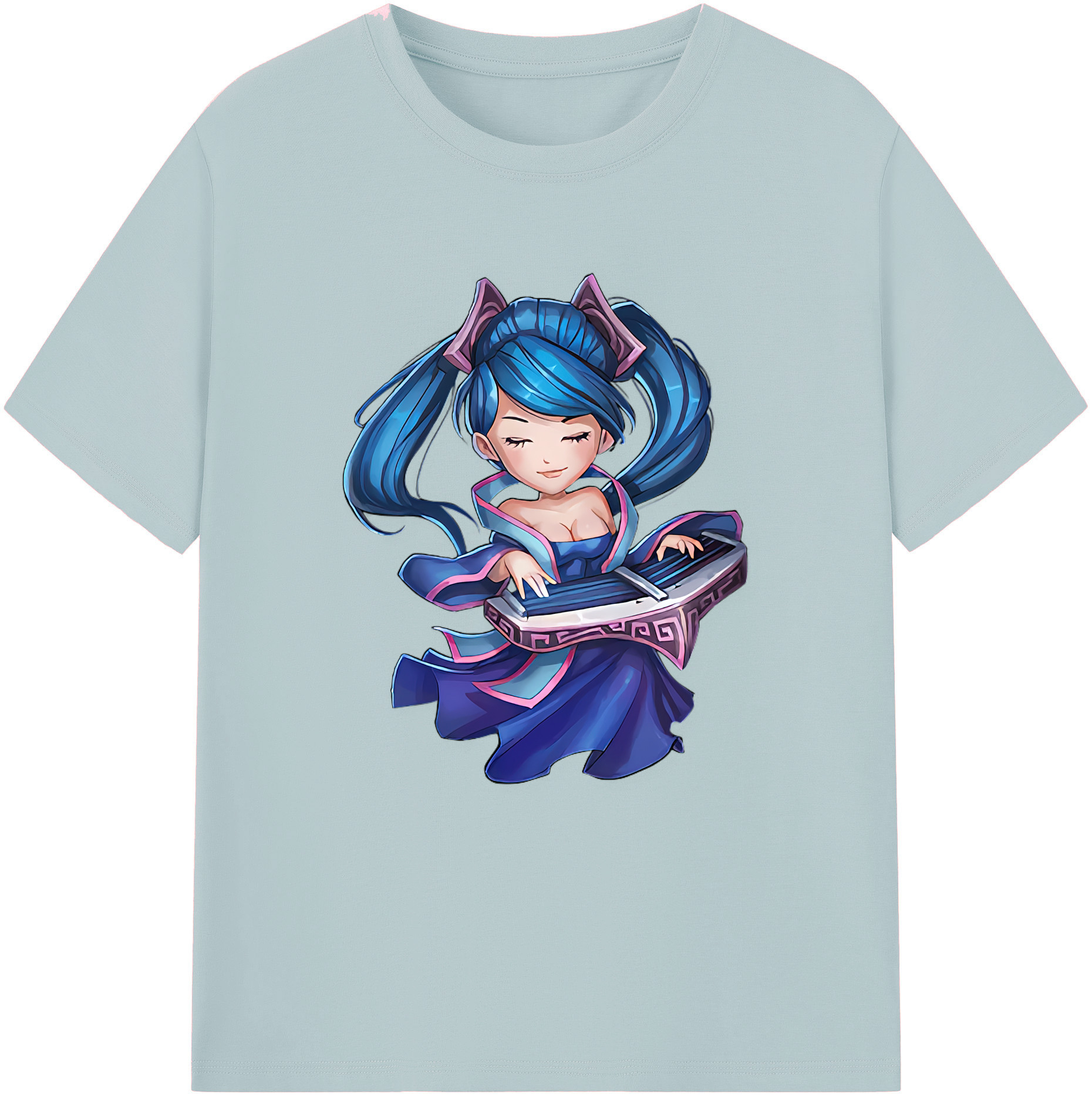 リーグ・オブ・レジェンド League of Legends LOL 綿100％半袖Tシャツ（フロントプリント）